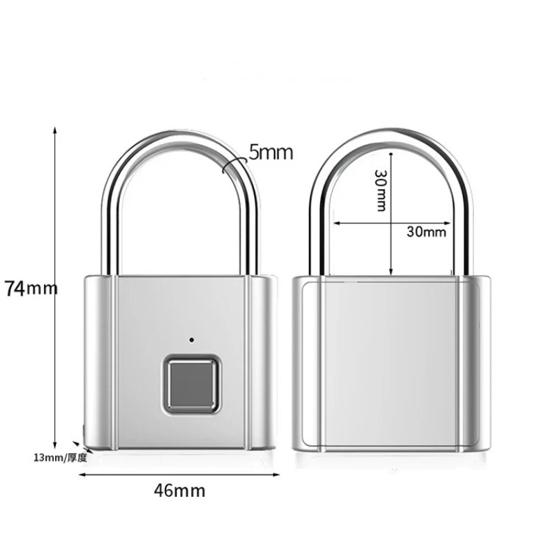 Cadenas Biométrique Intelligent O10 – Sécurité Moderne en un Geste